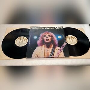 Peter Frampton Comes Alive! 1976 A&M Records SP-3703 2 X LPs vinyl Gatefold vtg